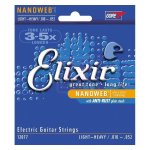 Elixir 12077 nanoweb jeu de cordes pour guitare electrique light - heavy