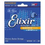 Elixir 12102 jeu de cordes pour guitare electrique mdium
