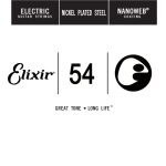 Elixir 15254 - corde electrique au d�tail nanoweb 054