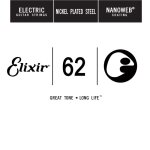 Elixir 15262 - corde electrique au détail nanoweb 062 Elixir 15262 - corde electrique au détail nanoweb 062