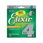 Elixir nanoweb 14652 - jeu de cordes guitare basse light 45 - - 100 Elixir nanoweb 14652 - jeu de cordes guitare basse light 45 - - 100