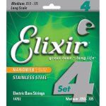 Elixir nanoweb 14702 - jeu de cordes basse - 50 - 105 Elixir nanoweb 14702 - jeu de cordes basse - 50 - 105