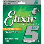 Elixir nanoweb 14782 - jeu de cordes basse 5 cordes - 45 - 135 Elixir nanoweb 14782 - jeu de cordes basse 5 cordes - 45 - 135