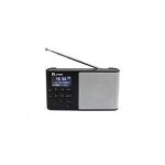 Elta eltra radijas ula dab + sidabras (fm), radio, noir