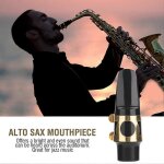 Embouchure professionnelle de t�te de fl�te de saxophone alto pour accessoire d'instrument de musique ...