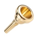 Embouchure de trombone alto en cuivre 6, 5al or Embouchure de trombone alto en cuivre 6, 5al or
