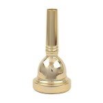 Embouchure de trombone en cuivre, embout buccal 6, 5 al doré Embouchure de trombone en cuivre, embout buccal 6, 5 al doré