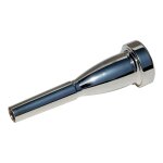 Embouchure de trompette de couleur argente cuivre pur entirement placage dargent embouchure de trompette ...