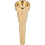 Embouchure de trompette, embouchure de trompette en laiton pour instruments de taille 3c (or)