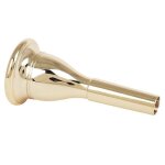 Embouchure de tuba construction solide instrument de musique plaqué or Embouchure de tuba construction solide instrument de musique plaqué or