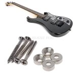 Embouts de montage pour guitare electrique, 4 pi�ces, vis de montage pour le cou, couvercle de ramassage ...