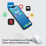 Emetteur et rcepteur usb c vers hdmi, rallonge hdmi de 30 m pour regarder des films et la tlvision ...