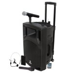 Enceinte active boost120vhf - bt portable autonome - 700w - 1 2 / 30cm avec usb - mp3, rec, vox, bluetooth, ... Enceinte active boost120vhf - bt portable autonome - 700w - 1 2 / 30cm avec usb - mp3, rec, vox, bluetooth, ...