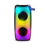 Enceinte autonome dj big ben party partybthpm - 50w - bluetooth 5. 0 usb sd - effets lumineux led - mega ...