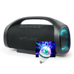 Enceinte autonome muse m - 980 bt usb bluetooth 300w lumi�re d'ambiance led - ipx6 resistance aux projections, ...