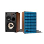 Enceinte biblioth�que jbl l52 grille bleu vendue par paire