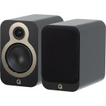 Enceinte bibliothèque q acoustics 3020c noir mat Enceinte bibliothèque q acoustics 3020c noir mat