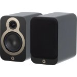 Enceinte bibliothque q acoustics 3030c noir mat