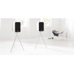 Enceinte biblioth�que q acoustics concept 300 blanc & ch�ne