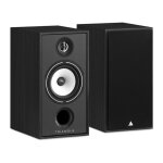 Enceinte biblioth�que triangle br04 noir vendues par paire