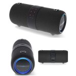 Enceinte bluetooth amplifie sono mobile 40w type jbl led rgb - tws aux 3. 5mm - etanche sur batterie ...