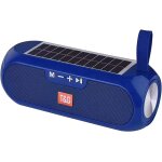 Enceinte bluetooth avec charge solaire 10 w haut parleur wifi tg182 (bleu)