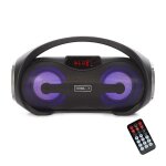 Enceinte bluetooth fluide bazooka x, 2x8w, mp3 / sd / usb / aux
