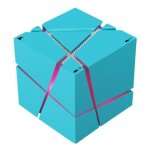 Enceinte bluetooth mini cube ai contr�le vocal intelligent lumi�re rgb son hd yonis