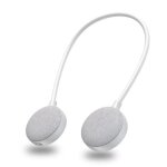 Enceinte bluetooth neckband etanche micro int�gr� son hifi autonomie longue gris yonis