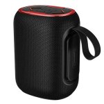 Enceinte bluetooth portable 10 w autonomie 4 h boucle d'accroche noir yonis