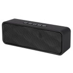 Enceinte bluetooth portable 5. 0 tws son 3d robuste 1200mah 10h autonomie noir yonis