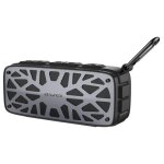Enceinte bluetooth portable 6 w avec radio fm aux carte tf et appels mains libres gris yonis