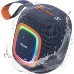 Enceinte bluetooth portable, haut parleur puissant lumineuse avec bluetooth 5. 3, autonomie 15h, 1800mah, ...