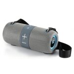 Enceinte bluetooth portable puissante avec basses profondes et lumi�res led gris yonis