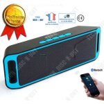 Enceinte bluetooth portable sans fil usb ordinateur haut - parleur puissant pc studio iphone samsung ...