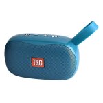 Enceinte bluetooth portable style tiss avec subwoofer aux tf usb fm vert yonis