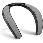 Enceinte bluetooth tour de cou sans fil avec micro int�gr� et fente pour carte tf, 12 heures de lecture, ...