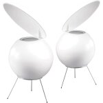 Enceinte colonne elipson bs 50 tribute - blanc satin�