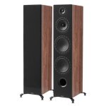 Enceinte colonne elipson prestige facet ii 24f noyer et noir mat