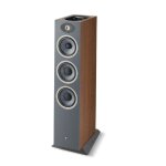 Enceinte colonne focal theva n3d bois fonc vendue  l'unit