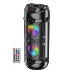 Enceinte colonne portable sans fil bluetooth, grande enceinte puissante, centre de musique, caisson de ...