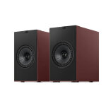 Enceintes connectees hi fi kef coda w bordeaux vendues par paire
