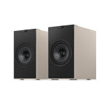 Enceintes connectees hi fi kef coda w nickel grey vendues par paire