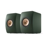 Enceintes connectees hi fi kef ls50 wireless ii vert vendues par paire