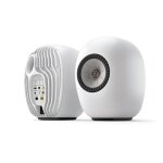 Enceinte connect�e hifi kef ls luxe blanc mineral vendues par paire