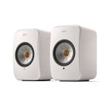 Enceinte connect�e hifi kef lsx 2 blanc coton vendues par paire