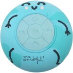 Enceinte de douche bluetooth avec ventouse, �tanche ipx4, haut - parleur pour douche et piscine avec ...