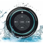 Enceinte de douche �tanche haut de gamme avec son 3d, batterie longue dur�e et connectivit� bluetooth ...