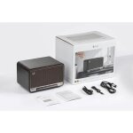 Enceinte edifier d32 ¿ bluetooth 60w rms, son hi - res, type - c, codec aac, airplay, design lgant ...