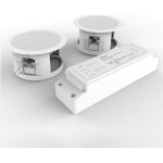 Enceinte encastrable plafond bluetooth kit complet, haut parleur plafond encastrable Enceinte encastrable plafond bluetooth kit complet, haut parleur plafond encastrable